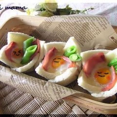 A picture of Soft-Set Fried Eggs in Bread Cups.