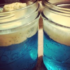 A picture of Frozens Elsa kiddie punch.