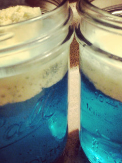 A picture of Frozens Elsa kiddie punch.