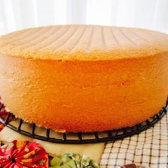 A picture of Fluffy Genoise Sponge Cake.