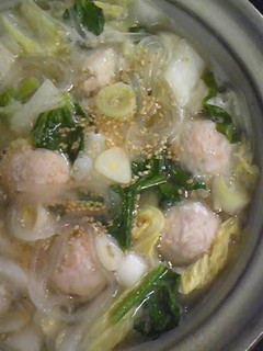 A picture of Easy Salt Broth Chanko Hot Pot with Weipa.
