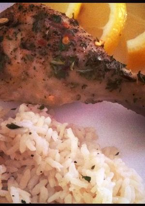 A picture of Lemon & Herb Roasted Chicken.