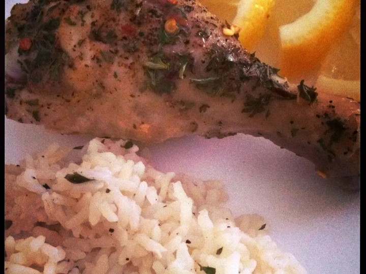 Easy Steps to Make Recipe Lemon &amp;amp; Herb Roasted Chicken that is Delicious, So Delicious}