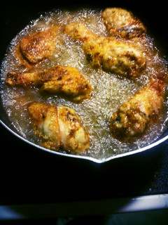 A picture of Fried chicken.