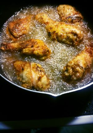 A picture of Fried chicken.