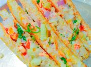 A picture of veg hung curd sandwich