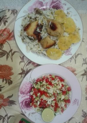 عکسی از دستور ماش پلوی خوشمزه
