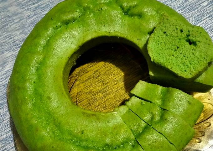 Standar Resep membuat Bolu Pandan Kukus Simpel yang sesuai selera