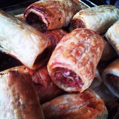 A picture of Sausage Rolls.