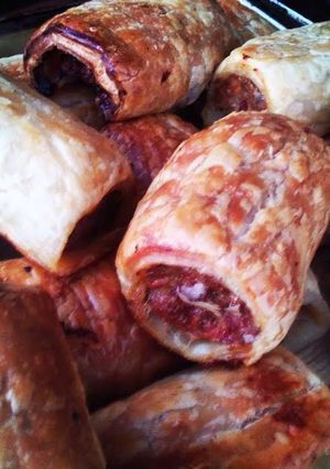 A picture of Sausage Rolls.
