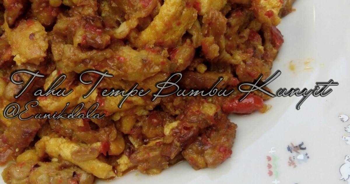 Resep Tahu Tempe Bumbu Kunyit oleh Eunike Lala Maranata 