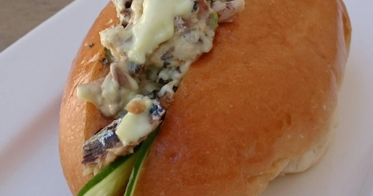 Sardine In Wasabi Mayonnaise Bun Recipe by LeeGoh Cookpad