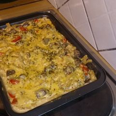 A picture of Hill Billy Mac n Cheese #pasta.