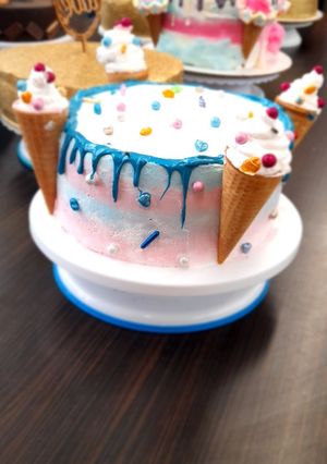 Una foto de Funfetti cake