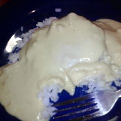 A picture of Creamy Chicken and Sauce.