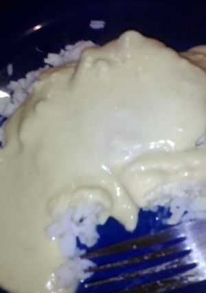 A picture of Creamy Chicken and Sauce.