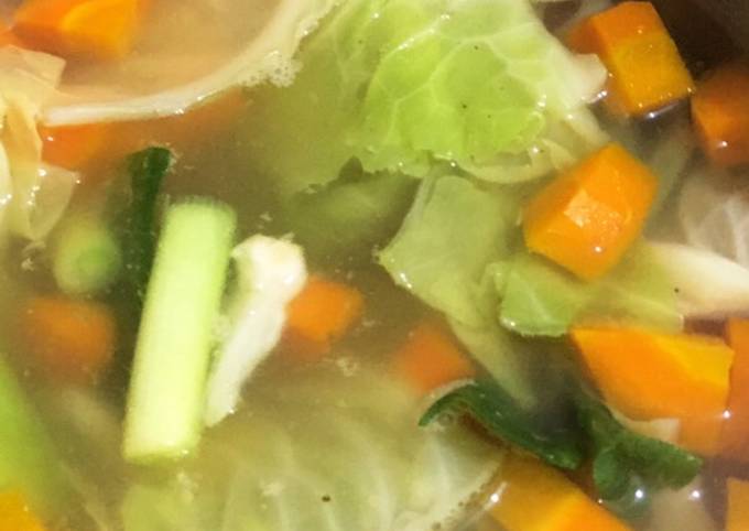 Sayur Sop Bening / Clear Sup Tanpa Ayam