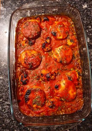 Una foto de Merluza al horno