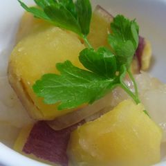 A picture of Macrobiotic Simmered Sweet Onion and Sweet Potato.