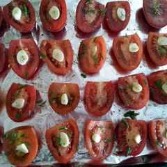 A picture of Oven Roasted Tomatoes.