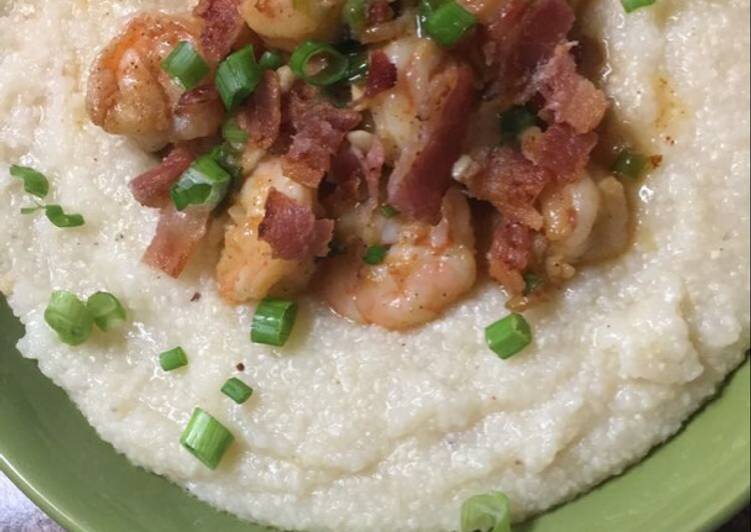 Recipe of Perfect Hennessy Shrimp and Grits