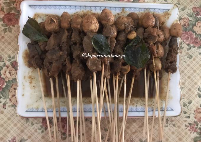 Sate Ati Ampela Telur Puyuh