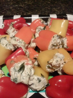 A picture of Stuffed Mini Sweet Peppers.