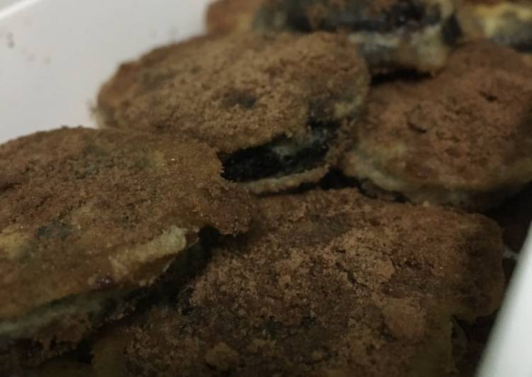 Resep Oreo goreng topping milo Anti Gagal