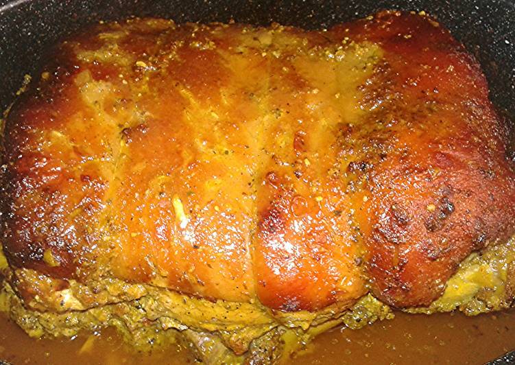 Recipe of Any-night-of-the-week My latin style pernil.