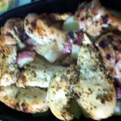 Garlic & lemon chicken A picture of Garlic & lemon chicken.