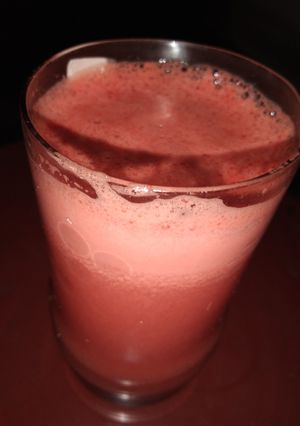 A picture of Carrot juice.