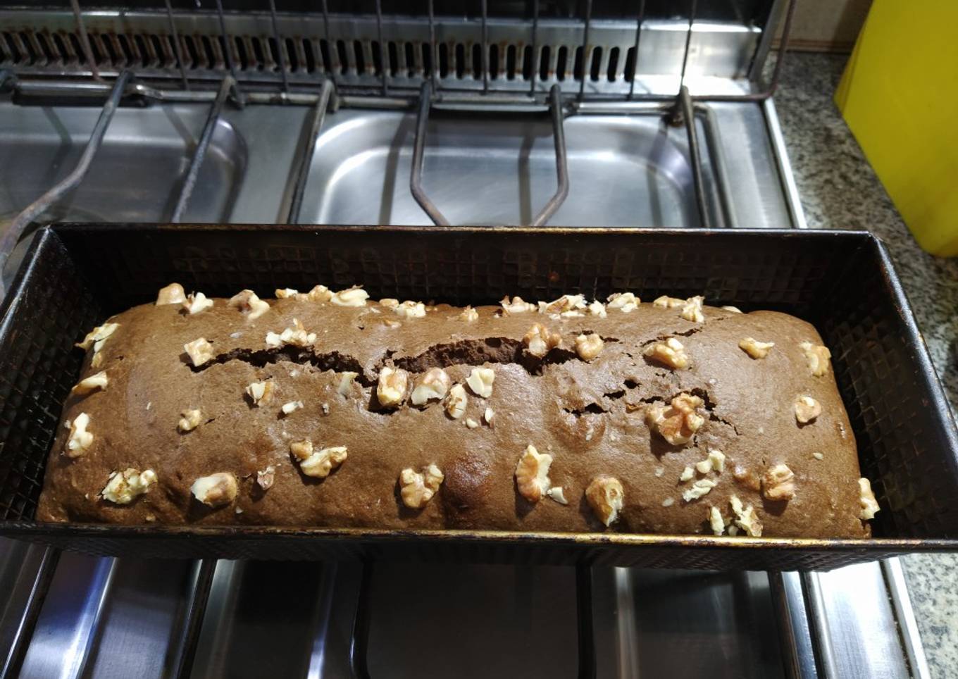 Budín de calabaza y nueces