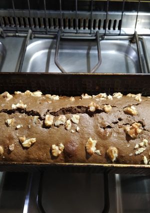 Una foto de Budín de calabaza y nueces