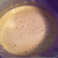 A picture of Chocolate/Caramel macchiato Drink.