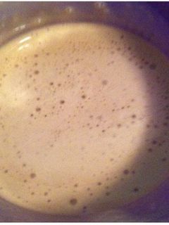 A picture of Chocolate/Caramel macchiato Drink.