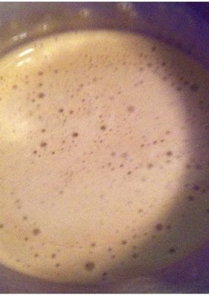 A picture of Chocolate/Caramel macchiato Drink.