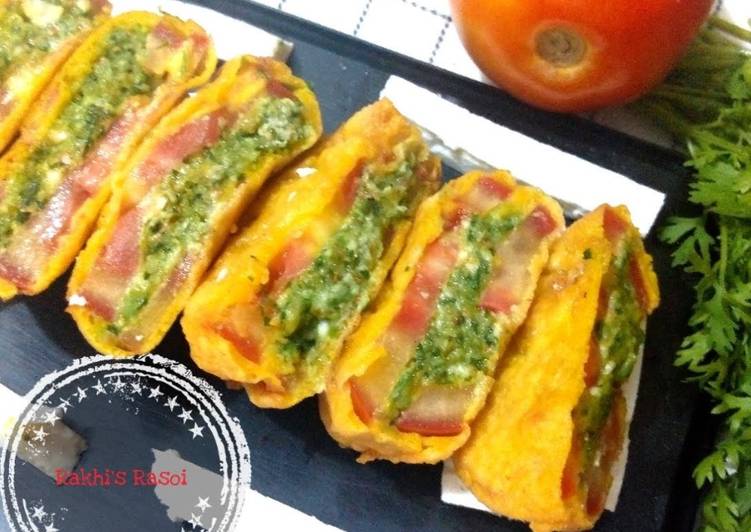 Recipe of Perfect Tomato paneer fritters