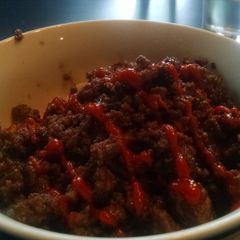 A picture of Korean Ground Beef Bowl.
