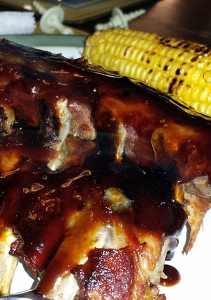 A picture of Barbecued Ribs.
