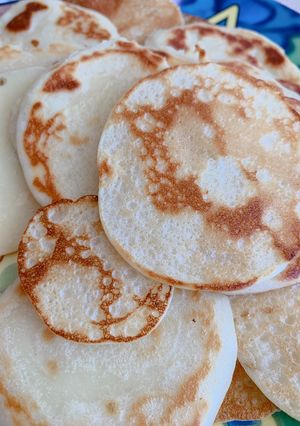Hình của món Mini pancake vị chanh cho bé.