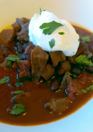 A picture of Taylor's Chili.