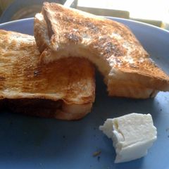 Pinky's Healthy-Crunchy Cheese Toast A picture of Pinky's Healthy-Crunchy Cheese Toast.