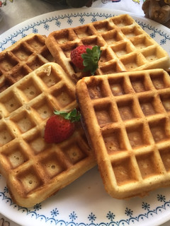 Una foto de Waffles