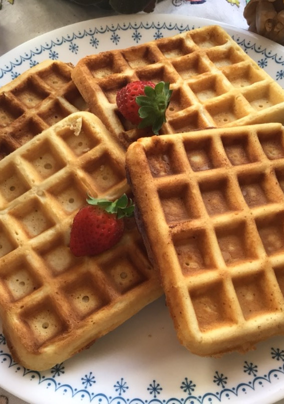 Una foto de Waffles