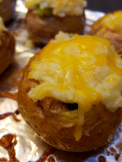 A picture of Stuffed Baked Potatoes.