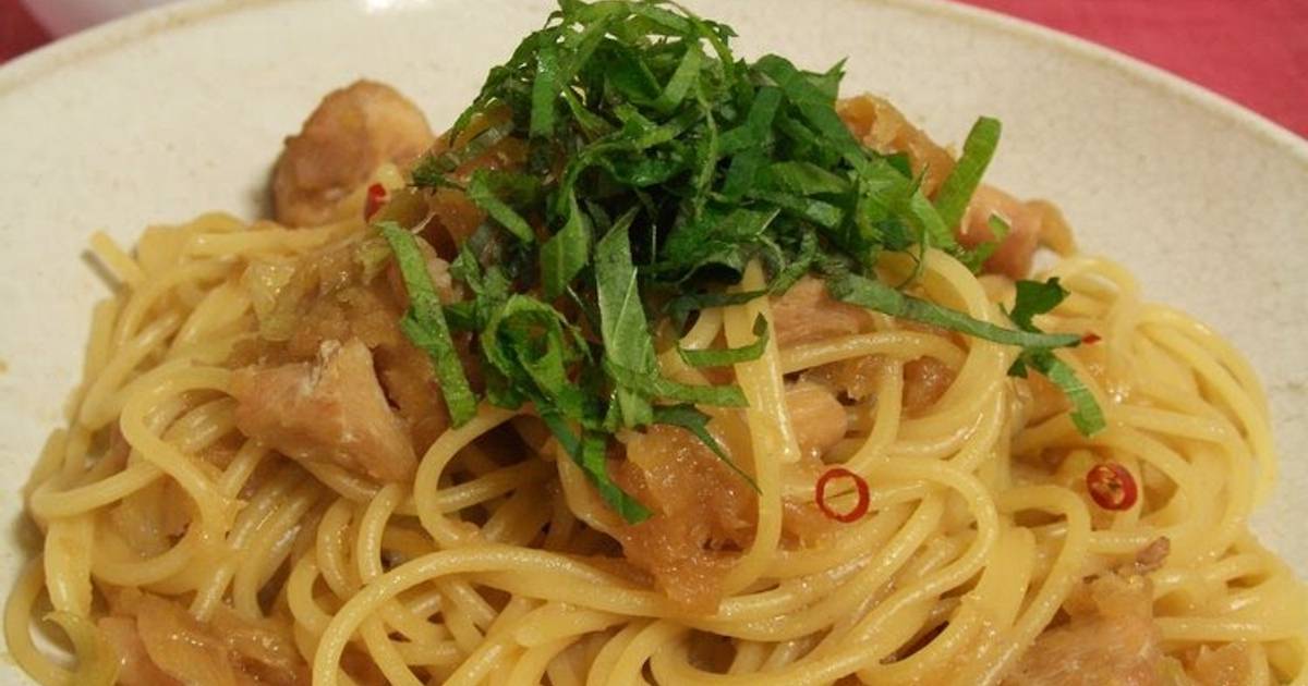 Spicy Chicken Spaghetti with Grated Daikon (Japanese Style) Recipe by