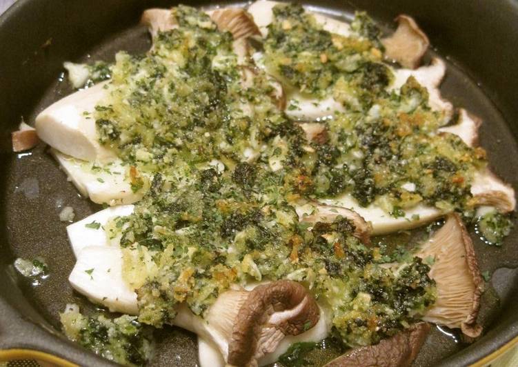 Italian-style Grilled King Oyster Mushrooms