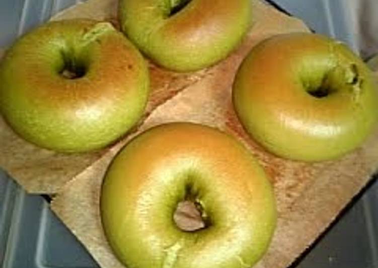 Recipe of Any-night-of-the-week Matcha Bagels