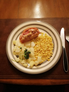 Una foto de Pollo relleno