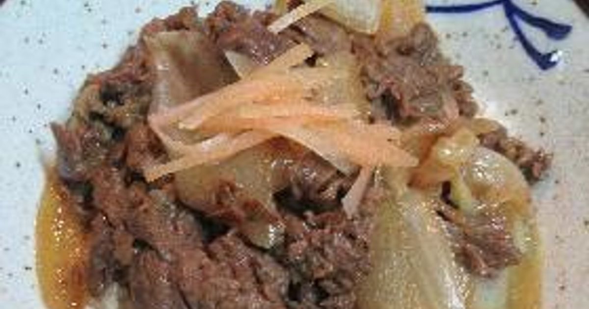 Our Family's Delicious Beef Rice Bowl Recipe By Cookpad.Japan